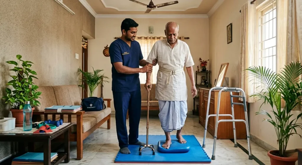 Neurological physiotherapy at home in Mumbai for neuro rehabilitation and mobility support