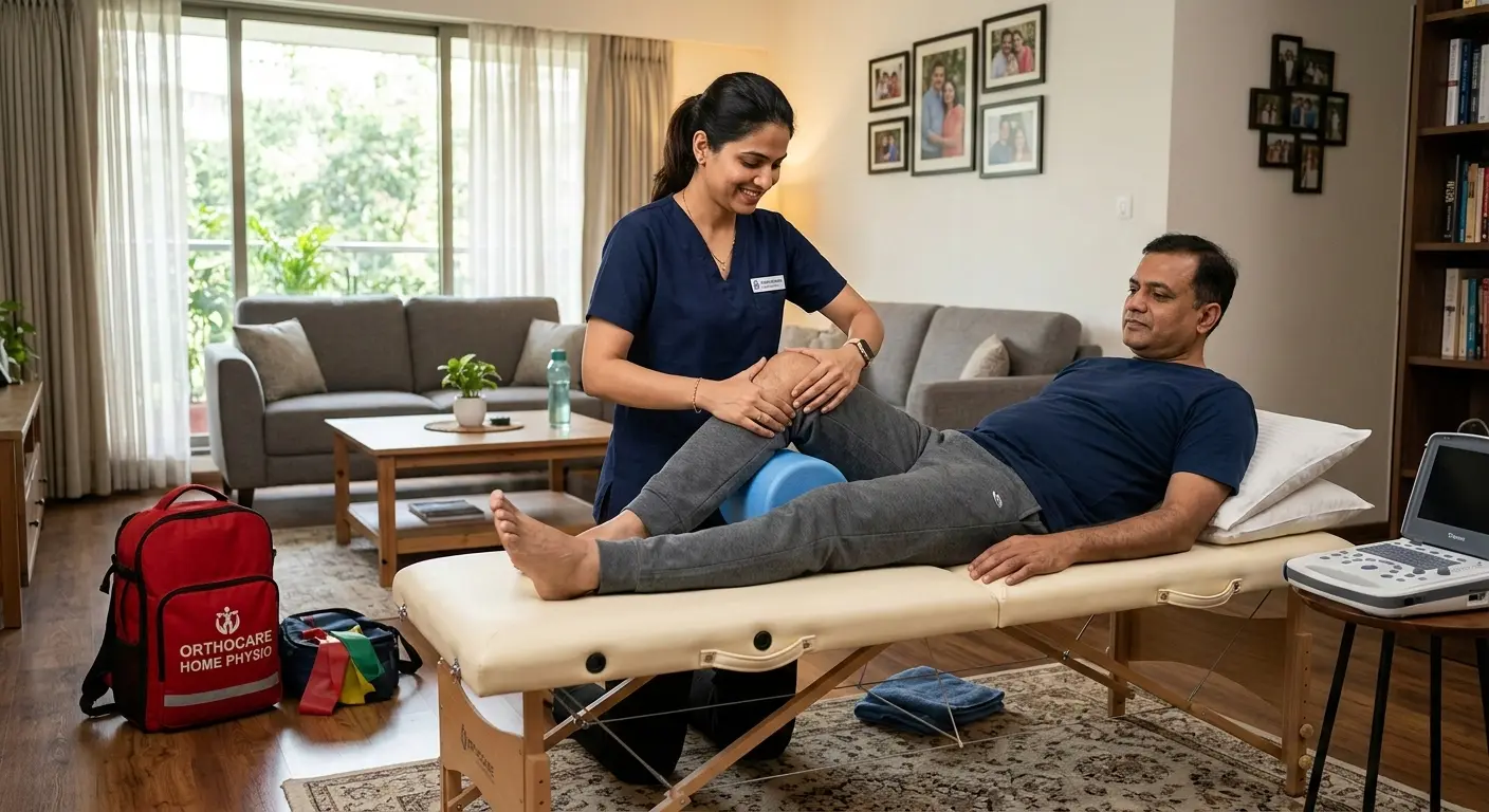 Orthopedic physiotherapy at home in Mumbai for pain relief and rehabilitation