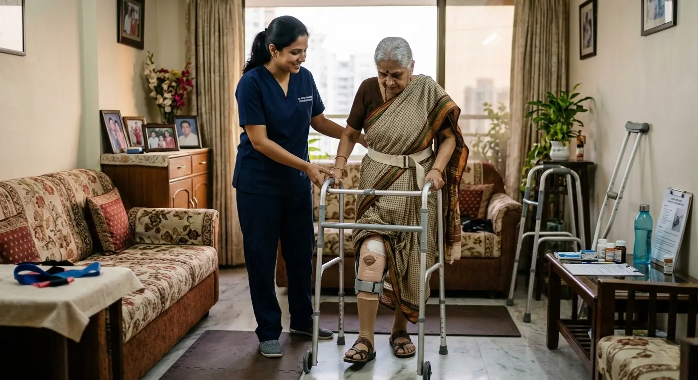 Post operative physiotherapy at home in Mumbai for recovery and rehabilitation