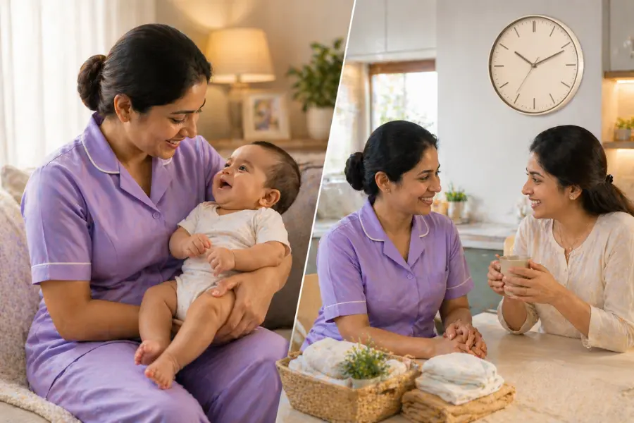 Mother and Baby Care at Home in Mumbai 7 24x7 Care Support