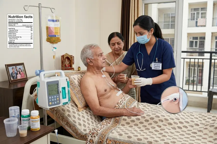 Patient Care at Home 3 Advance Feeding Support 1