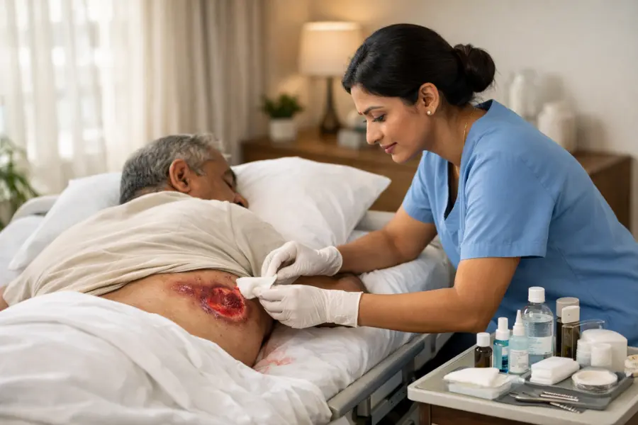 Patient Care at Home 5 Bedridden and Ulcers care at home