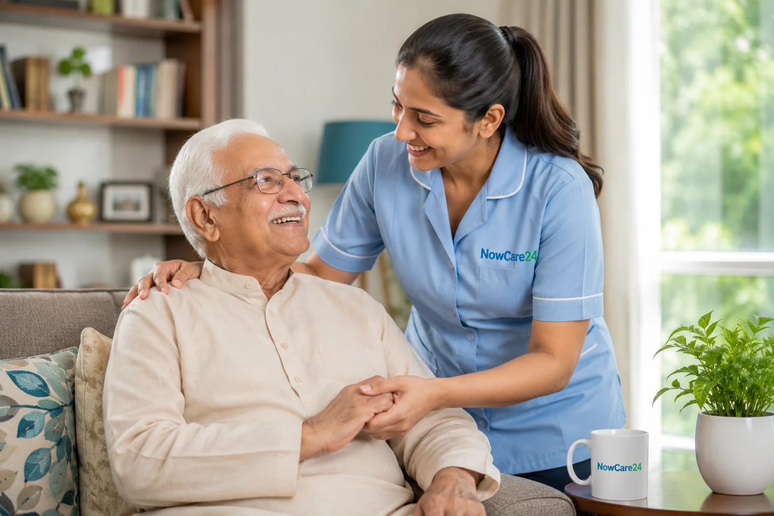Elderly care services at home in Mumbai