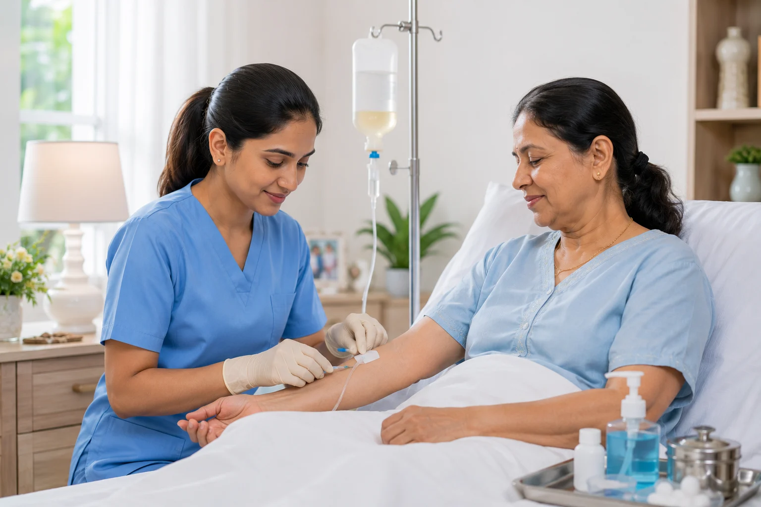 Nursing care services at home in Mumbai