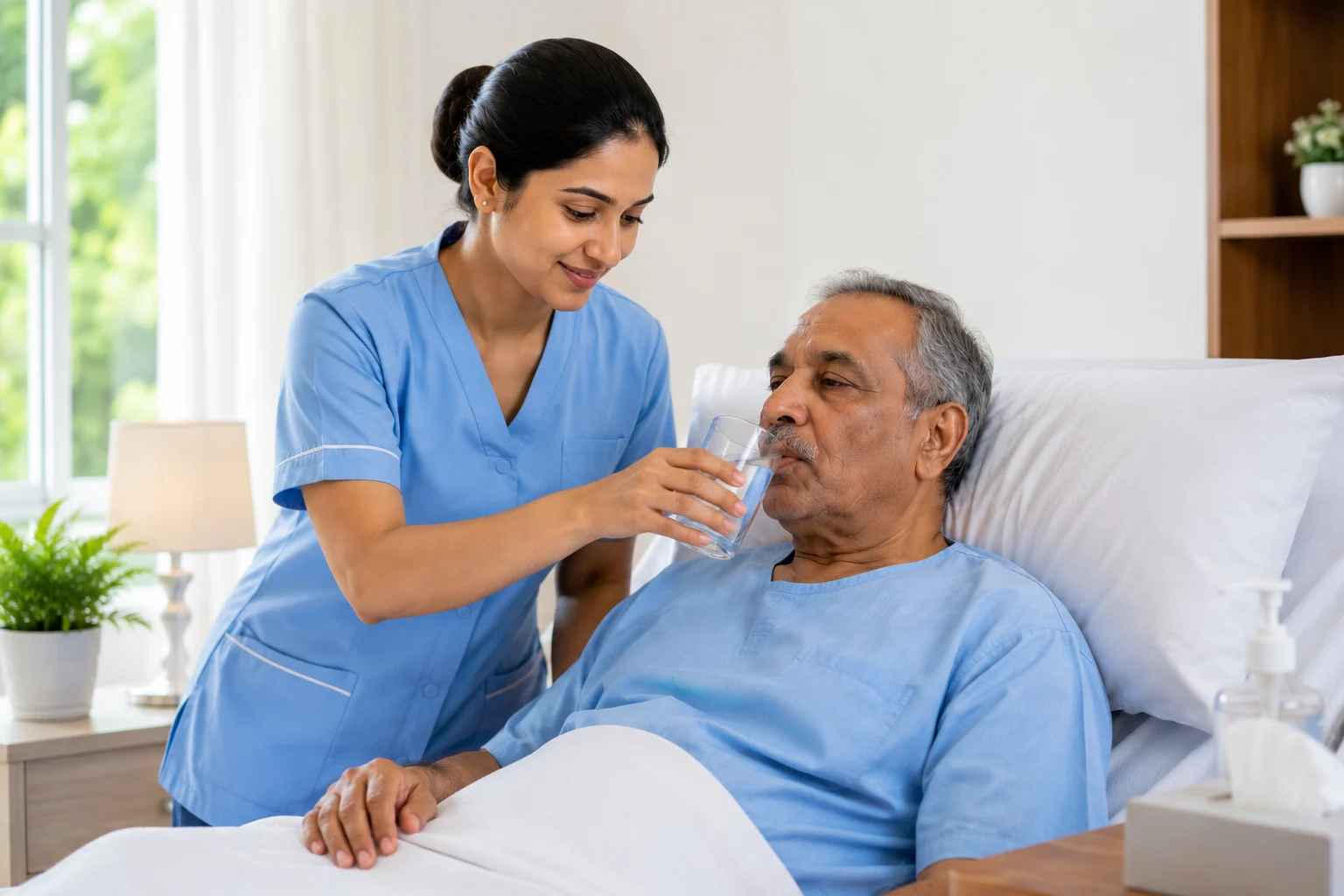 Patient care services at home in Mumbai