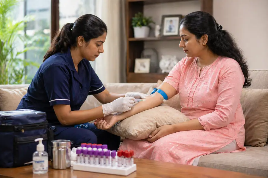 Blood Test at Home in Mumbai by NowCare24